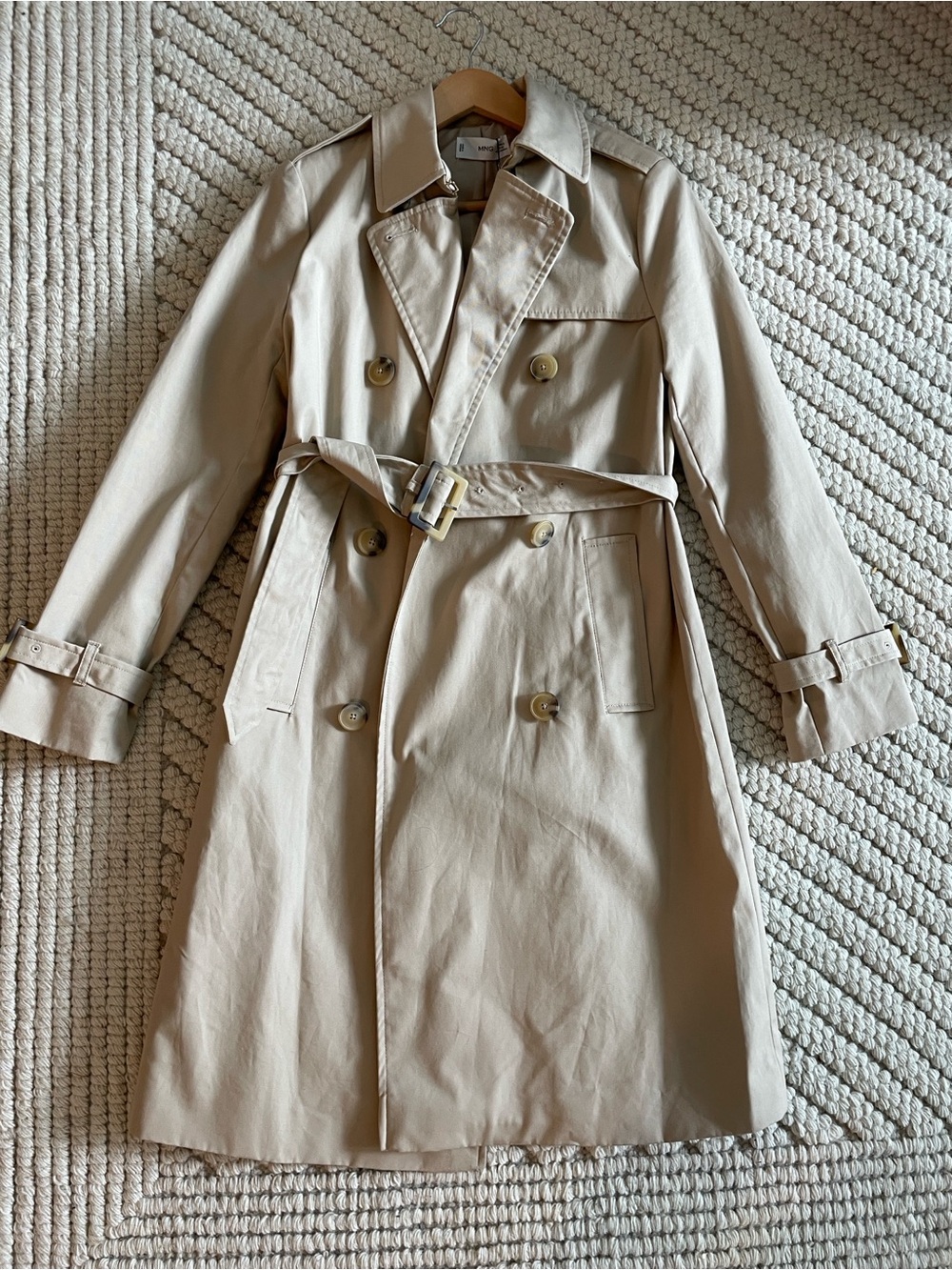 Mango trench coat